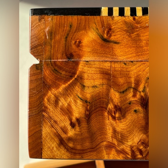 Jewelry Box - Moroccan burl wood Jewelry box - handmade Thuya - Picture 10 of 10